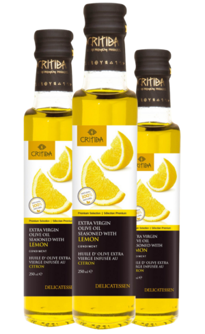 Critida- Extra Virgin Olive Oil Seasoned With Lemon