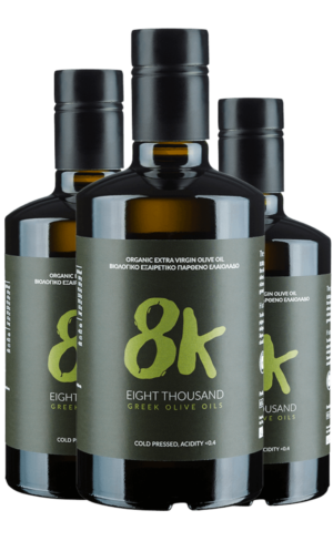 8K Organic olive oil